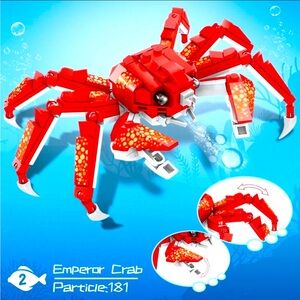Emperor Crab 🦀 Ocean Series